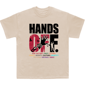 Hands Off Protest Shirt – Civil Rights Graphic Tee for Social Justice, Equality, and Freedom Fighters