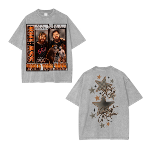 Jelly Roll and Post Malone Concert 2025 Shirts | Unique Streetwear Tees for True Fans – Glasetor - Image 3
