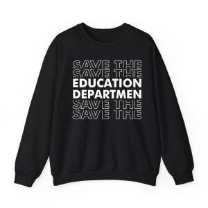Save the Education Department Shirt – Minimalist Protest Tee Supporting Public Schools and Teachers - Image 3