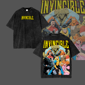 Vintage Invincible TV Show Mark Invincible Comfort Color Shirt - Superhero Fan Gift