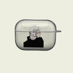 Alternative view of Gojo Satoru AirPods Case – Ultimate Protection with Iconic Anime Style