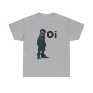 Alternative view of Funny Oi Billy Butcher Version 2 T-Shirt, Funny Meme, The Boys movie
