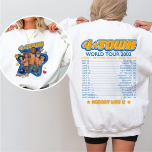 Alternative view of 4 Town World Tour 2022 - 2 Sides T-Shirt