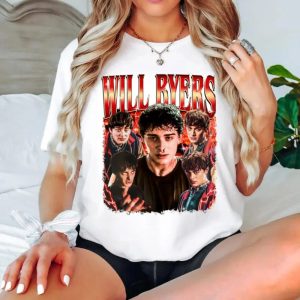 Alternative view of Retro Will Byers T-Shirt, Strangerthings Movie
