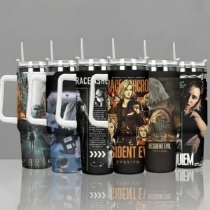 Grace Ashcroft Resindent Evil 40oz Tumbler, Gift For Fans