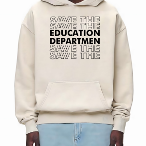Save the Education Department Shirt – Minimalist Protest Tee Supporting Public Schools and Teachers - Image 6