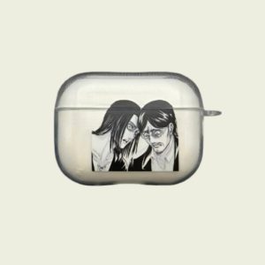 Alternative view of Eren & Grisha Yeager AirPods Case - Legacy Protection with Deep Anime Design