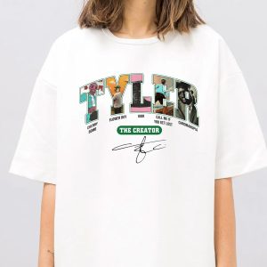 Alternative view of Tyler, The Creator Shirts Ver 2 | Unique Streetwear Tees for True Fans – Glasetor