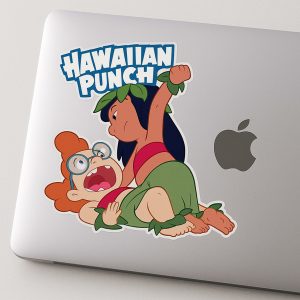 Hawaiian Punch Island Girls Sticker Magnet - Image 3