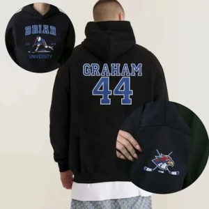 Briar University Granham 44 Embroidered Sweatshirt, Briar U Embroidered Hoodie
