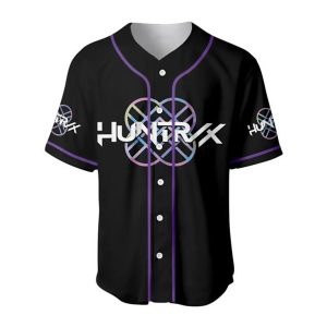 Alternative view of Huntrix Kpop Demon Hunters – Jersey Baseball Shirt