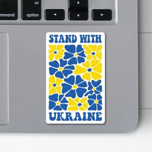 Support Ukraine Sticker – Show Your Solidarity With Ukraine | Premium Quality Vinyl Sticker - Image 3