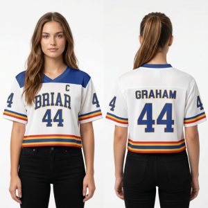Version 2 Hockey Romance Inspired Unisex Crop Mesh Jersey, BookTok Reader Gift