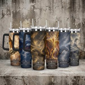 Alternative view of Dragon House of The Dragon 40oz Tumbler, Gift For Fans