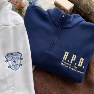 Alternative view of Resident Evil Double Sided Embroidered Zip Sweatshirt