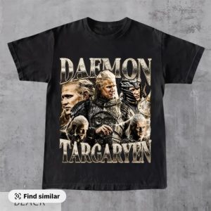 Alternative view of Daemon Targaryen Bootleg Version 2 T-Shirt, HOTD Movie