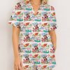 Hawaiian Punch Lilo and Myrtle Meme – Satin Short Pajamas