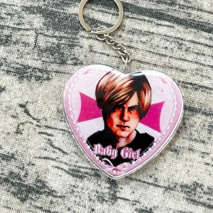 Loen Kenneddy Acrylic Keychain, Resident EviI Inspired Keychain, Leon Kennedy Charm Gift For Fans - Image 9
