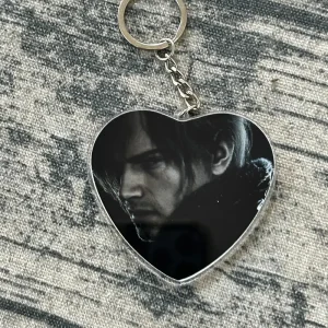 Loen Kenneddy Acrylic Keychain, Resident EviI Inspired Keychain, Leon Kennedy Charm Gift For Fans - Image 8