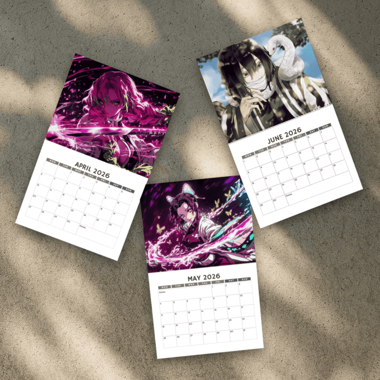 Demon Slayer 2026 Calendar - Image 3
