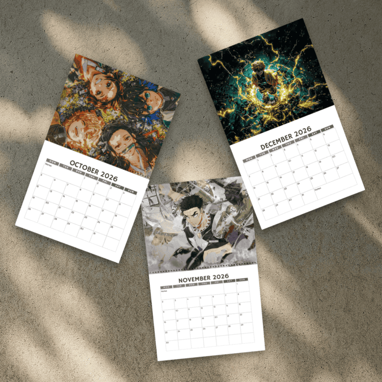 Demon Slayer 2026 Calendar - Image 5