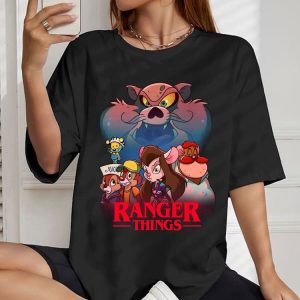Alternative view of Retro Ranger Things T-Shirt, Rescue Rangers Stranger Things
