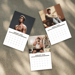 Alternative view of Bad Bunny 2026/2027 Calendar