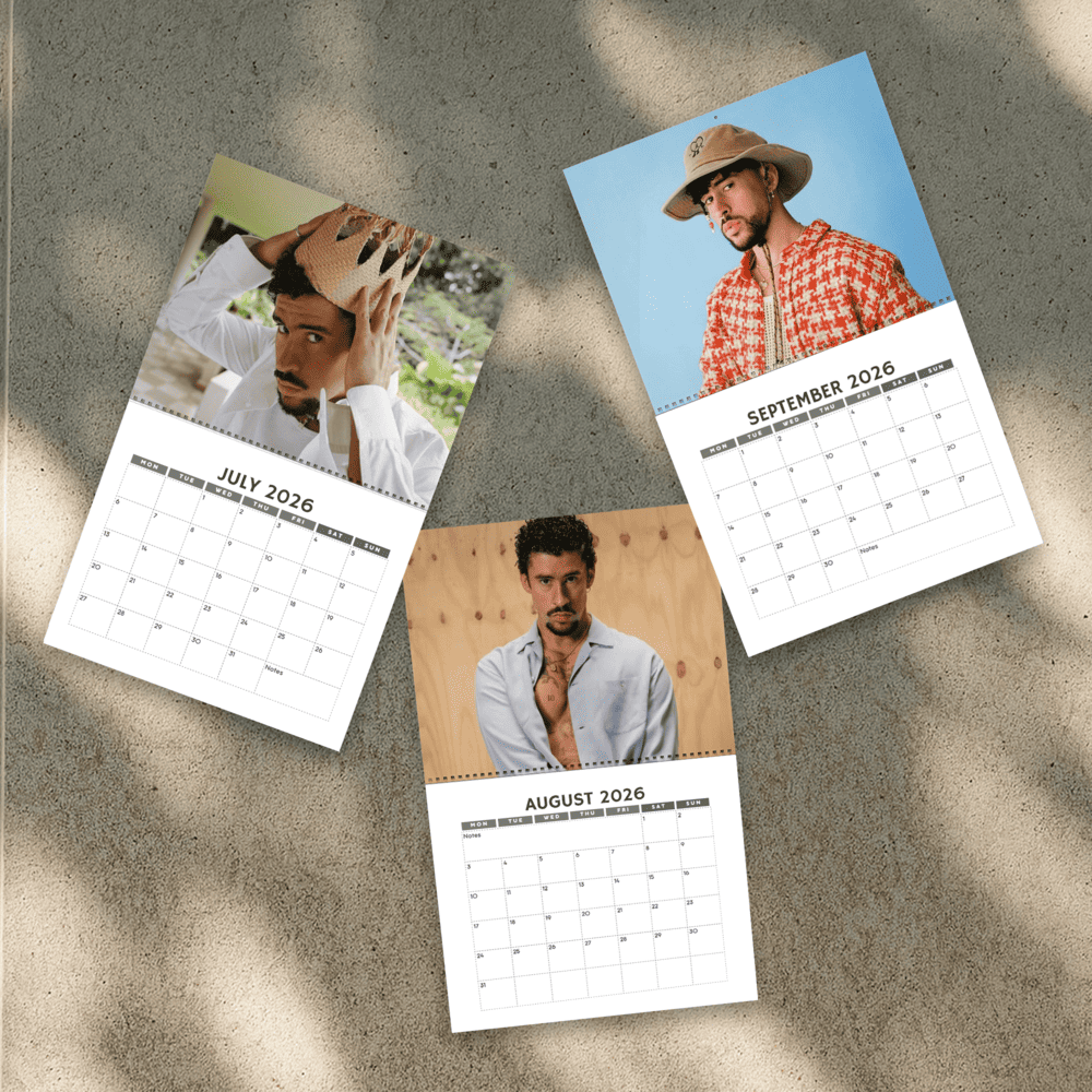 Bad Bunny 2026/2027 Calendar - Image 4