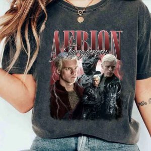 Alternative view of Aerion Targaryen T-Shirt, A Knight of the Seven Kingdoms Movie