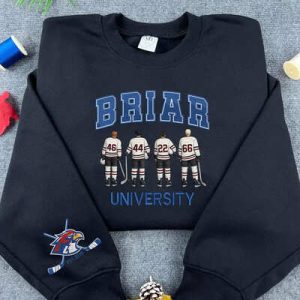 Briar University Embroidered Sweatshirt/ Hoodie, Briar U Embroidered Sweater