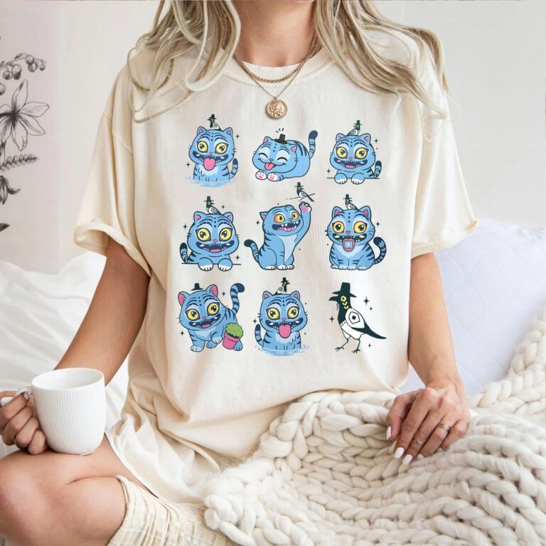 Kpop Demon Hunters Blue Tiger T-Shirt