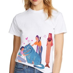 Alternative view of My Little Tiger And Huntrix Girls T-Shirt