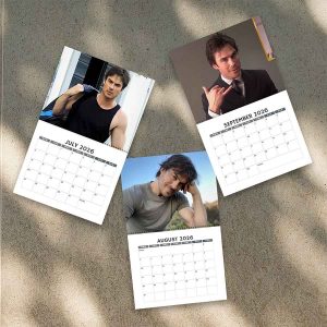 Alternative view of A Year Of Damon 2026 Calendar