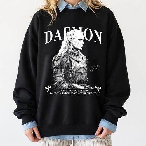 Daemon Targaryen Dragon Vintage T-Shirt, House Of Dragon Movie - Image 2