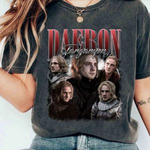 Alternative view of Daeron Targaryen T-Shirt, A Knight of the Seven Kingdoms Movie