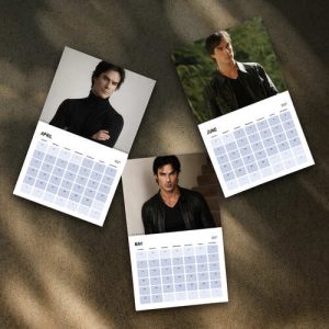 A Year Of Damon Salvatore 2027 Calendar, The Vampire Diaries Movie - Image 3