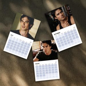 A Year Of Damon Salvatore 2027 Calendar, The Vampire Diaries Movie - Image 4