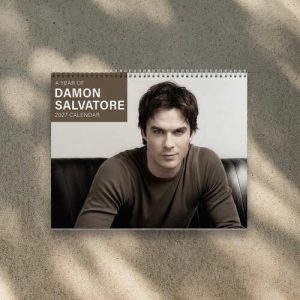 A Year Of Damon Salvatore 2027 Calendar, The Vampire Diaries Movie