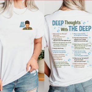 Deep Thoughts With The Deep 2 Sides T-Shirt, The Boys Movie