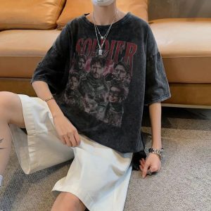 Vintage Soldier Boy T-Shirt, The Boys movie, Hero Movie Fan