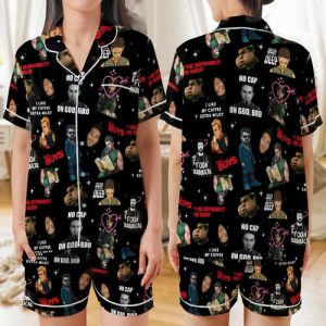 Alternative view of The Boys Meme Cute Satin Pajamas Set, The Boys Movie