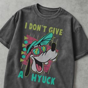 Alternative view of I Don’t Give A Hyuck, Goofy Wash T-Shirt