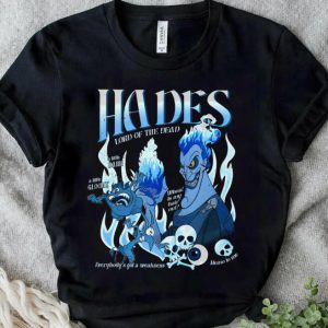 Alternative view of Villains Hades Lord Of The Dead Hercules T-shirt
