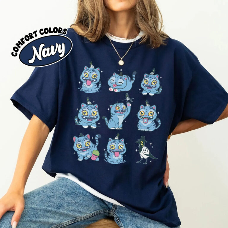 Kpop Demon Hunters Blue Tiger T-Shirt - Image 2