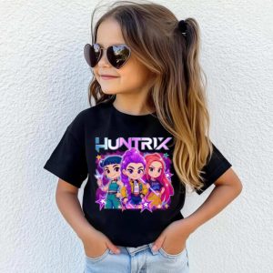 Alternative view of Chibi Huntrix Kpop Demom Hunters Youth T-Shirt