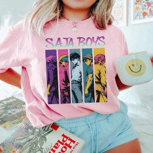 Alternative view of Chibi Saja Boys Kpop Demom Hunters Kid Youth T-Shirt