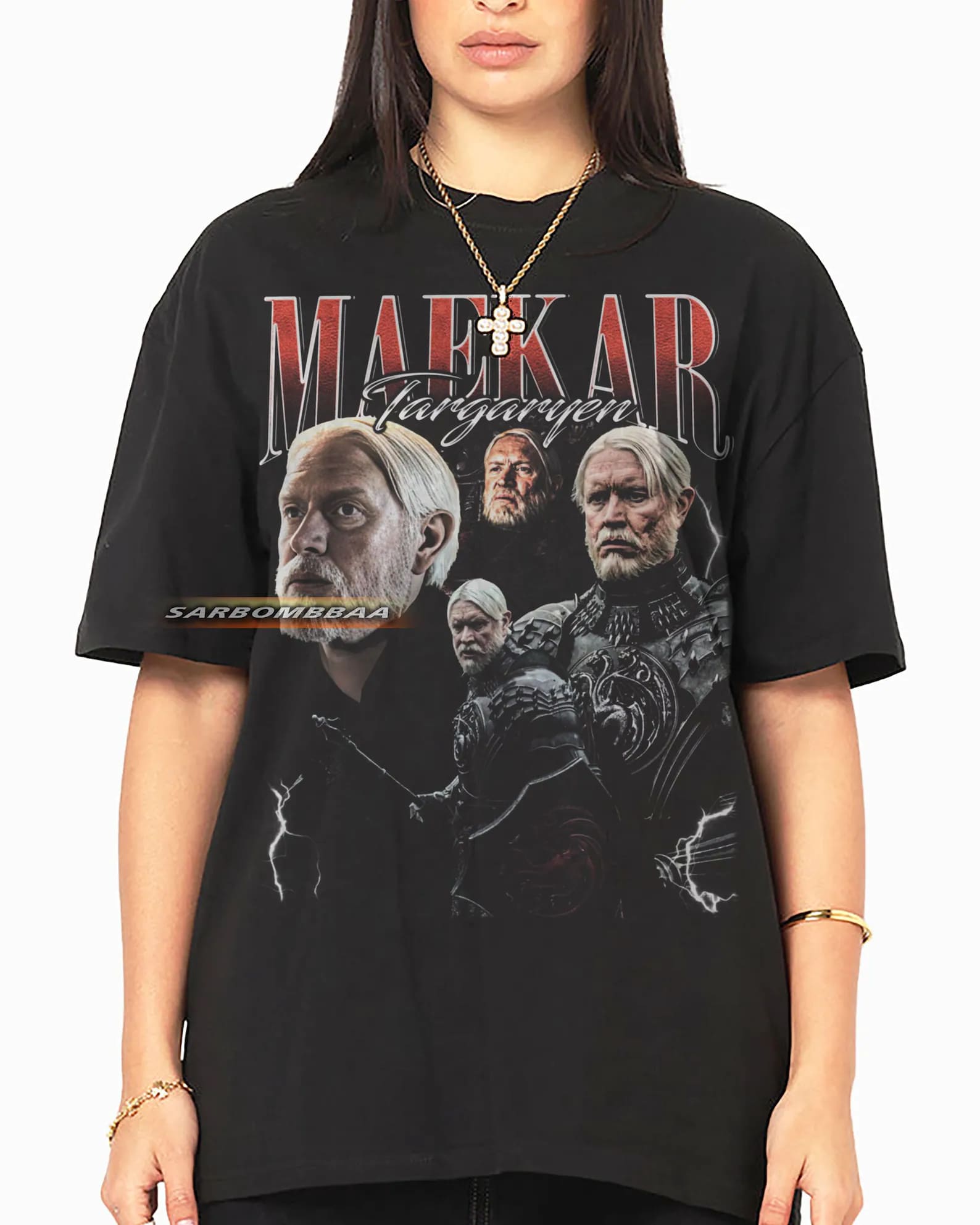 Maekar Targaryen T-Shirt, A Knight of the Seven Kingdoms Movie - Image 2