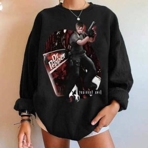 Alternative view of Leon Kennedy x Dr Pepper T-Shirt