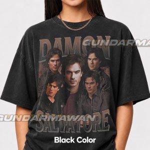 Vintage Damon Salvatore Bootle T-Shirt, The Vampire Diaries Movie