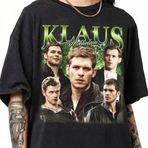 Alternative view of Klaus Mikaelson T-Shirt, Vintage 90s Klaus Mikaelson, Vampire Diaries Movie